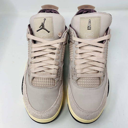 Jordan 4 Retro OG SP A Ma Maniere While You Were Sleeping Women's sneakers with premium leather and classic white/black design.