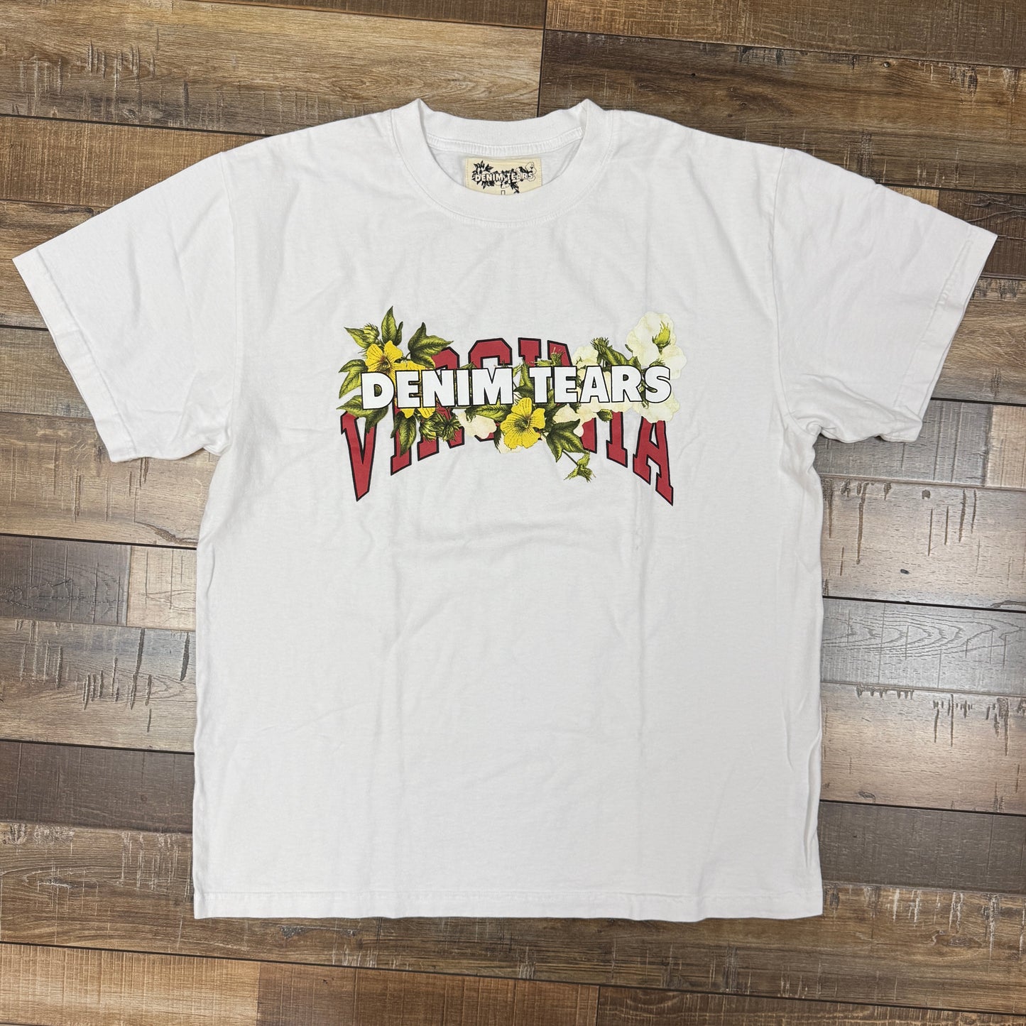 Denim Tears x Virginia Tee White