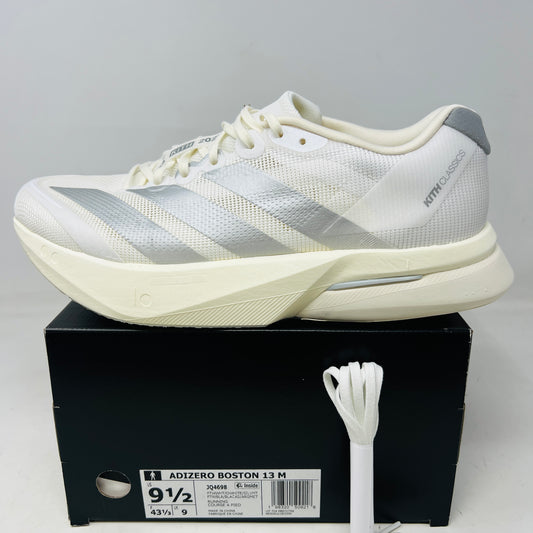 adidas Adizero Boston 13 Kith White Silver Metallic