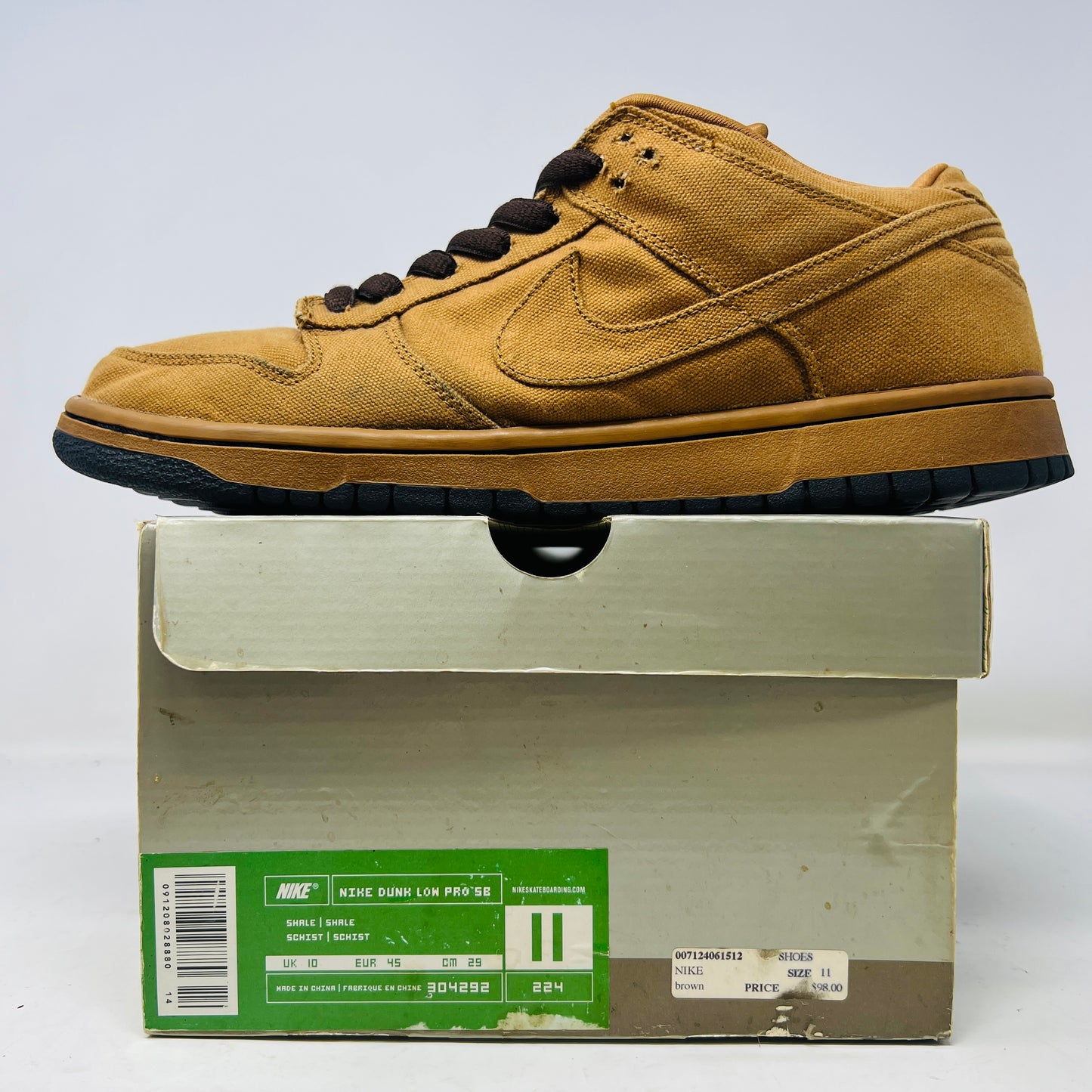 Nike SB Dunk Low Carhartt Shale