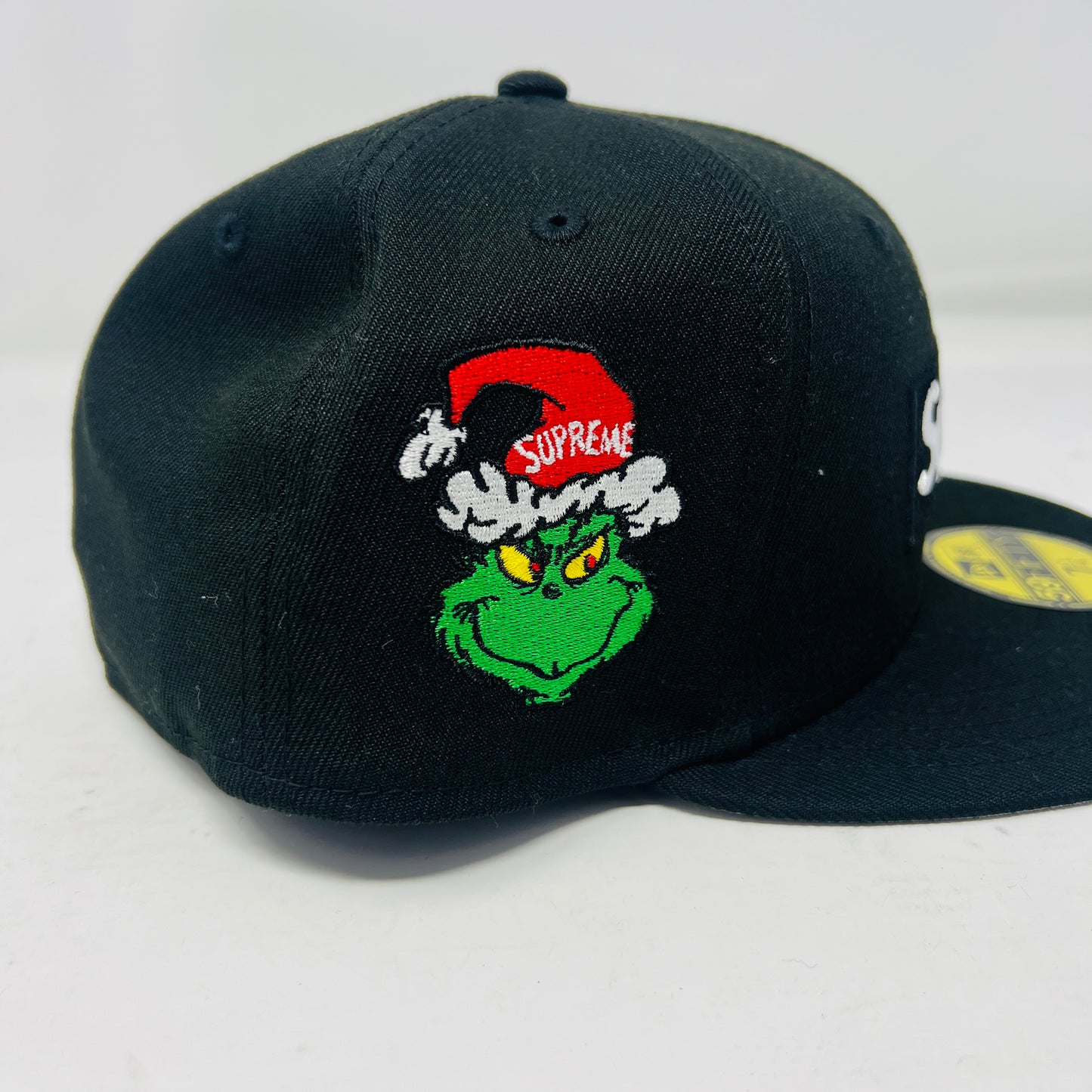 Supreme Grinch Box Logo New Era 59Fifty Fitted Cap Black