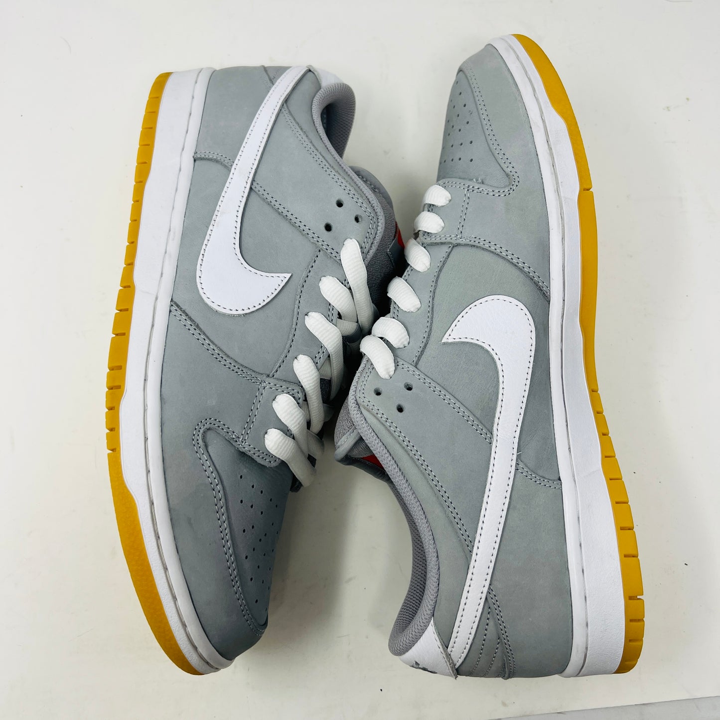 Nike SB Dunk Low Pro ISO Orange Label Wolf Grey Gum