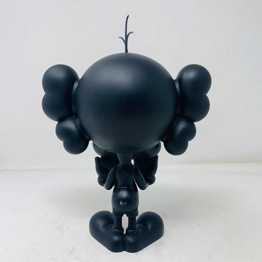 KAWS Tweety Vinyl Figure Black preowned collectible toy.