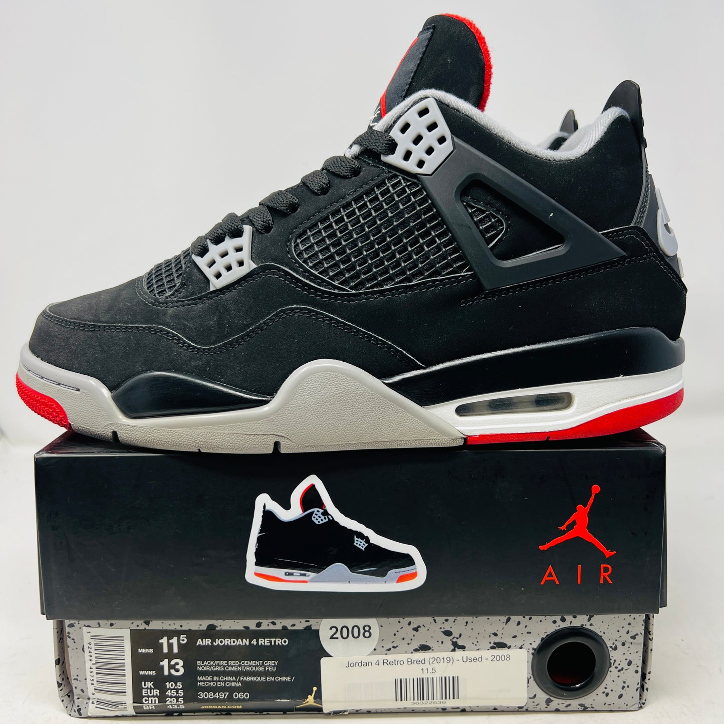 Jordan 4 Retro Bred (2019)