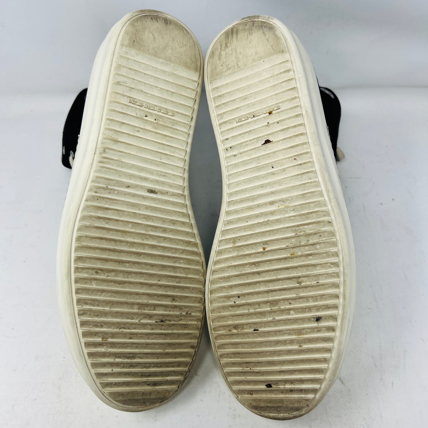 Rick Owens DRKSHDW High Top Black Milk