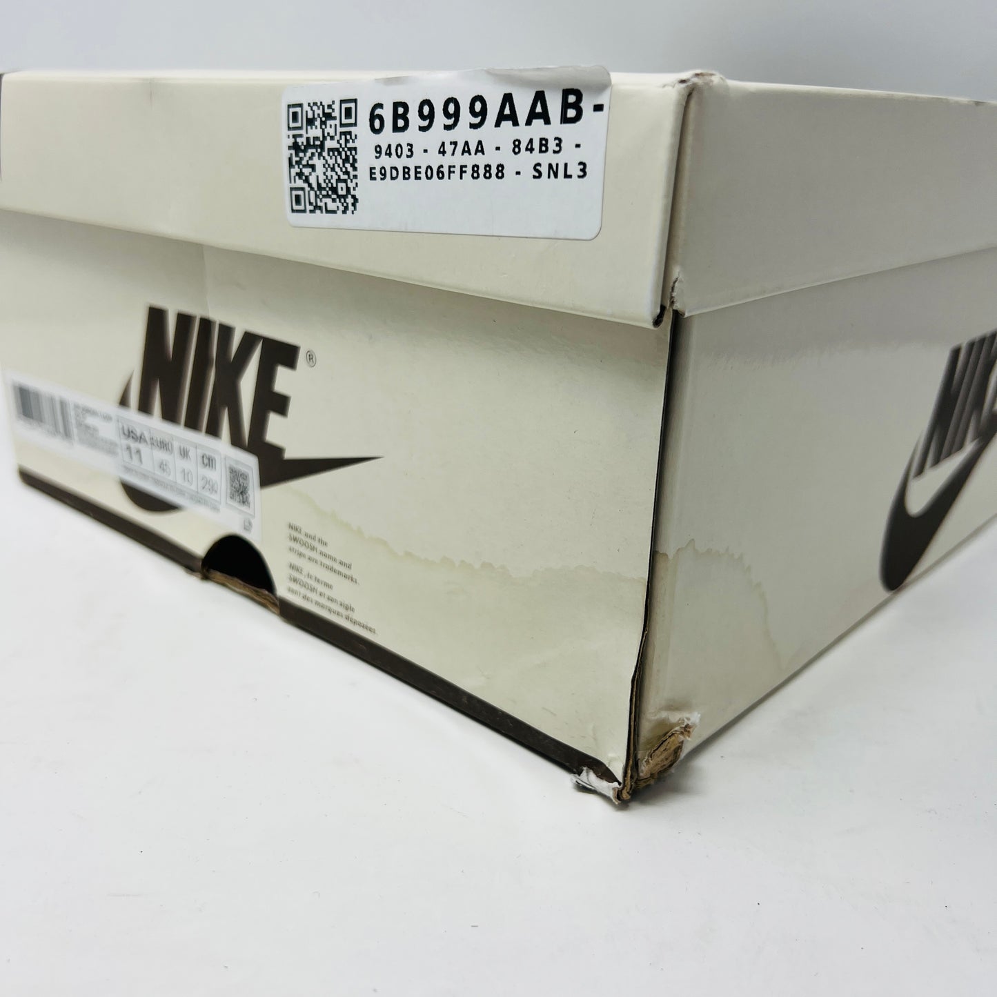 Jordan 1 Retro Low OG SP Travis Scott Velvet Brown