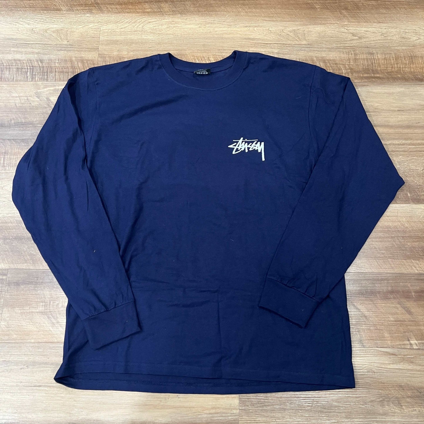 Stussy Ocular Long Sleeve T-Shirt Black