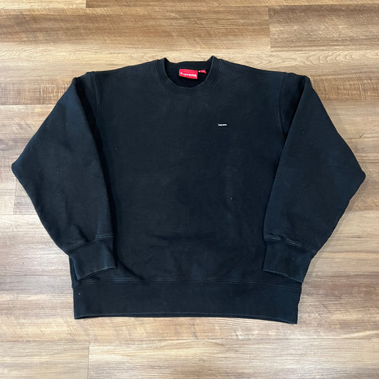 Supreme Small Box Crewneck (FW25) Black