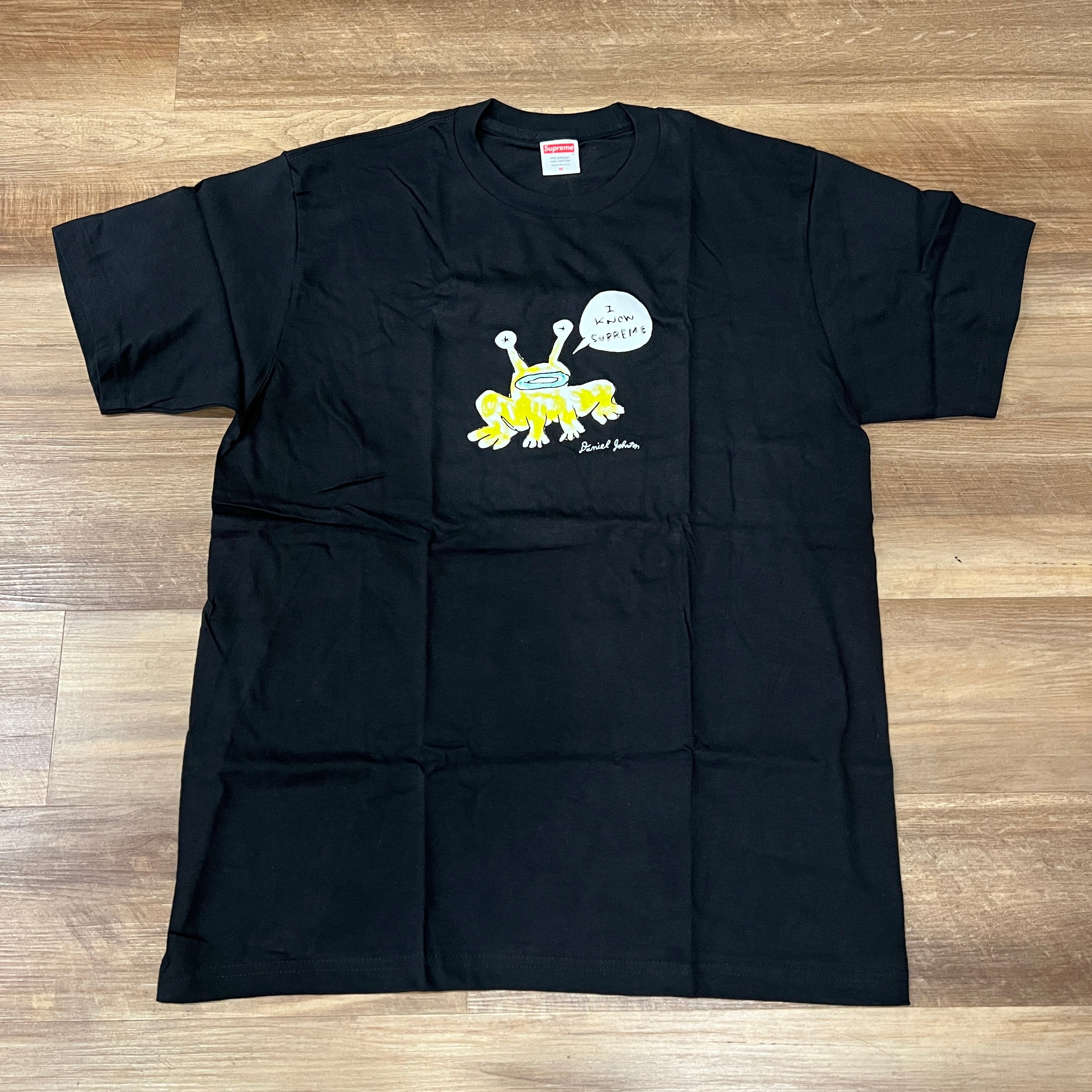 Supreme Daniel Johnston Frog Tee Black – Holy Ground