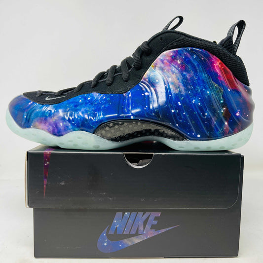 Nike Air Foamposite One Galaxy 2025 sneakers, brand new, with original box and accessories.