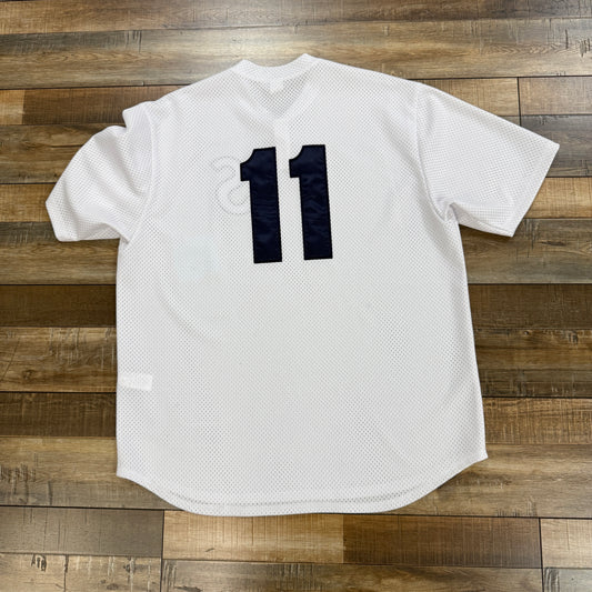 Supreme S Logo Baseball Henley (SS25) White