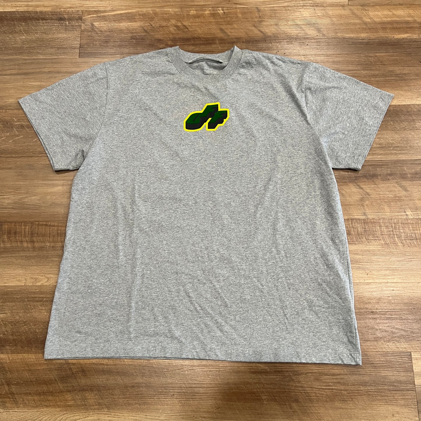 Off-White Tongue Out Over Tee 'Melange Grey'