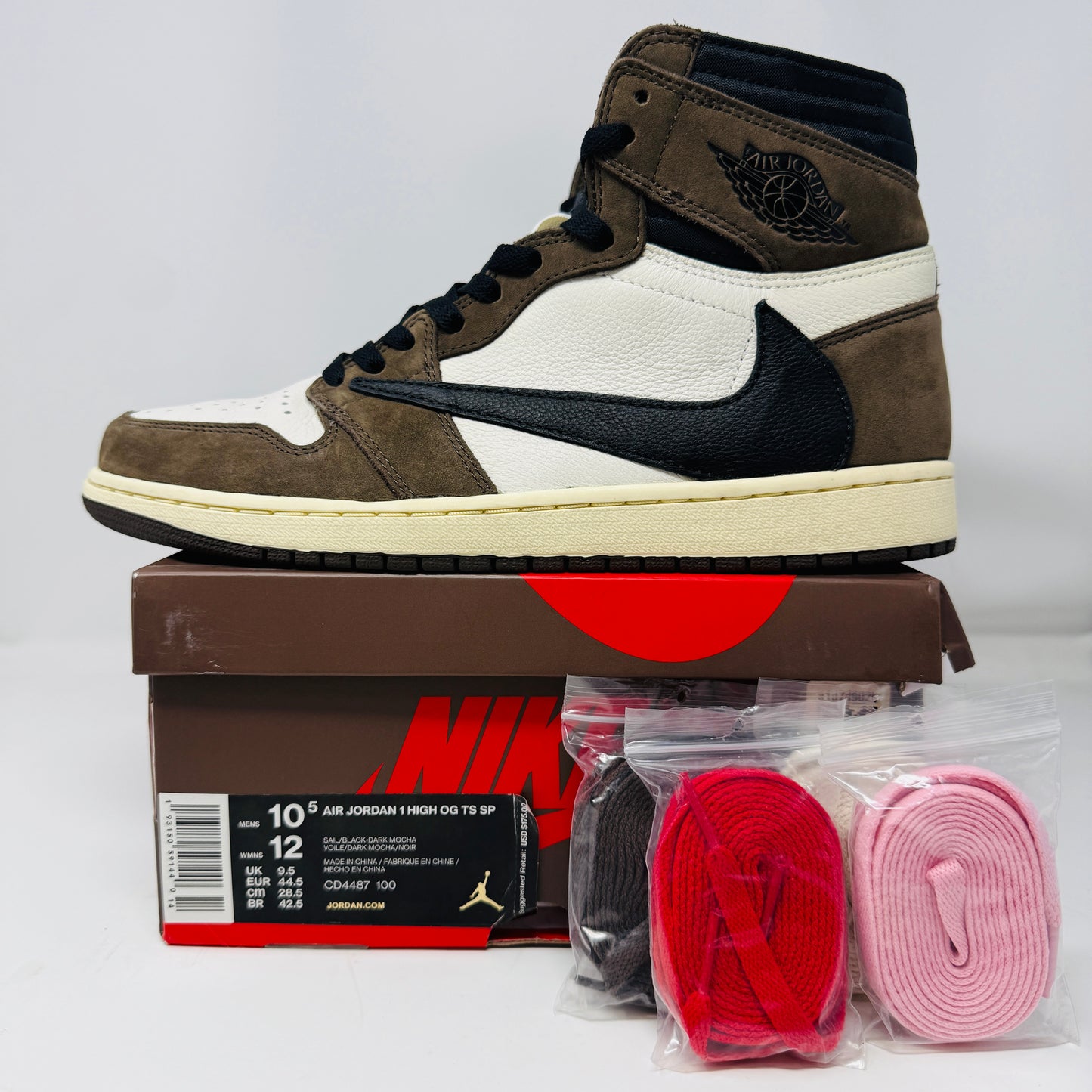 Jordan 1 Retro High OG SP Travis Scott Mocha