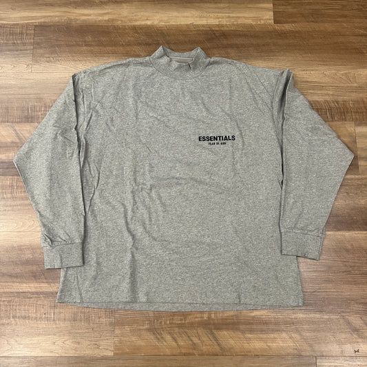 Fear of God Essentials Long Sleeve Tee Dark Oatmeal