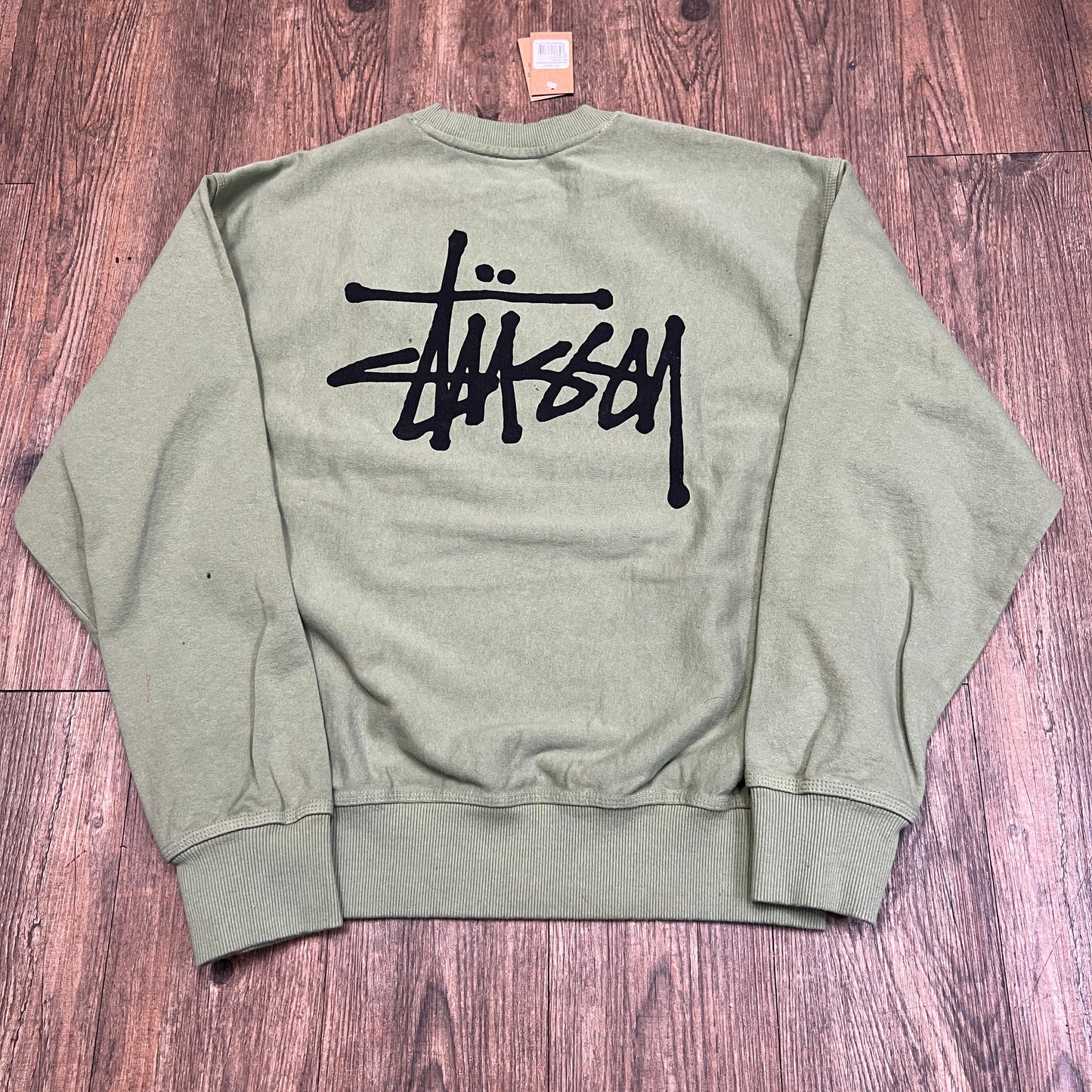 Stussy Logo-print Sweatshirt Green