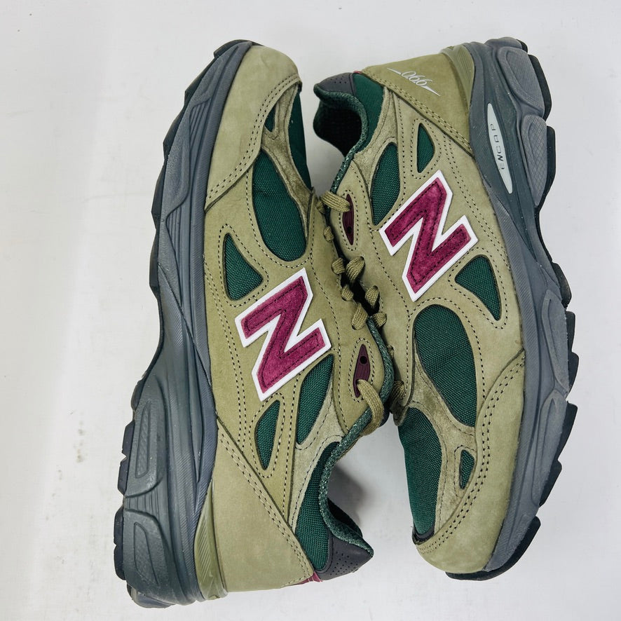 New Balance 990v3 MiUSA Teddy Santis Green Purple