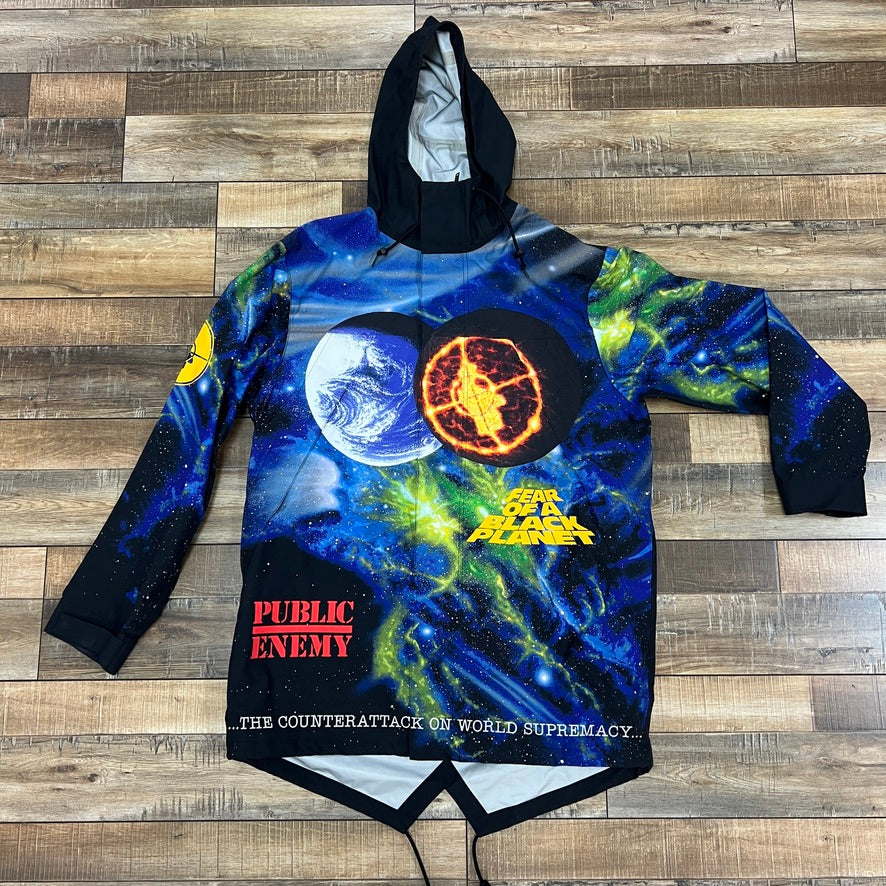 Supreme UNDERCOVER/Public Enemy Taped Seam Parka Multi