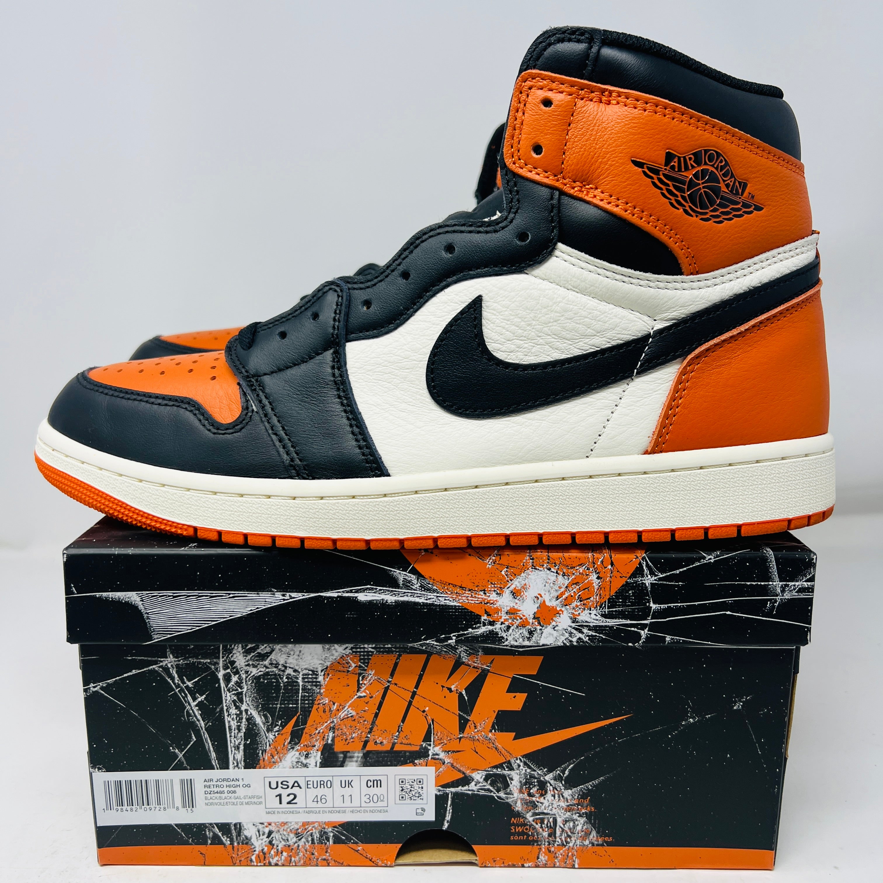 NIKE Air Jordan 1 Retro High OG 2025年 Nike Air Jordan 1 Retro High OG 'Shattered Backboard' 2025 DZ5485