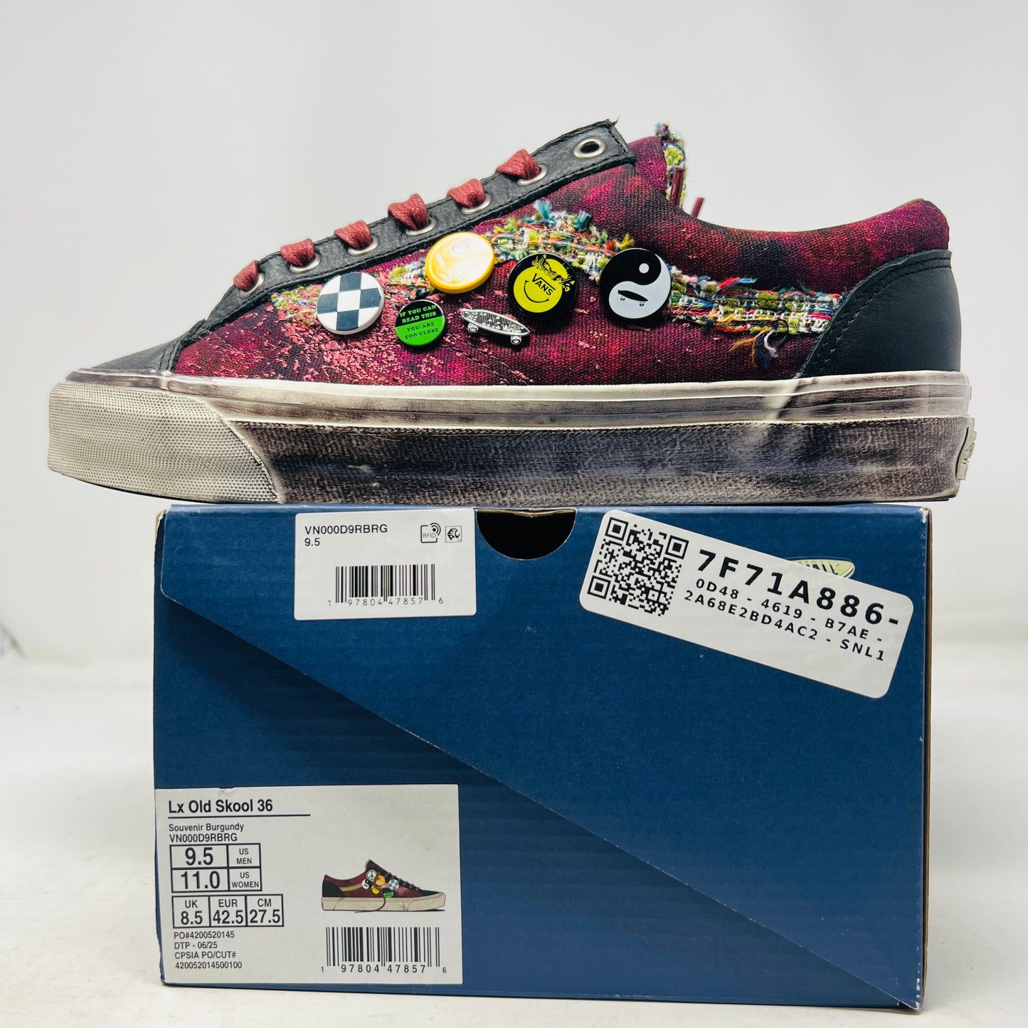 Vans Old Skool 36 LX Souvenir Burgundy