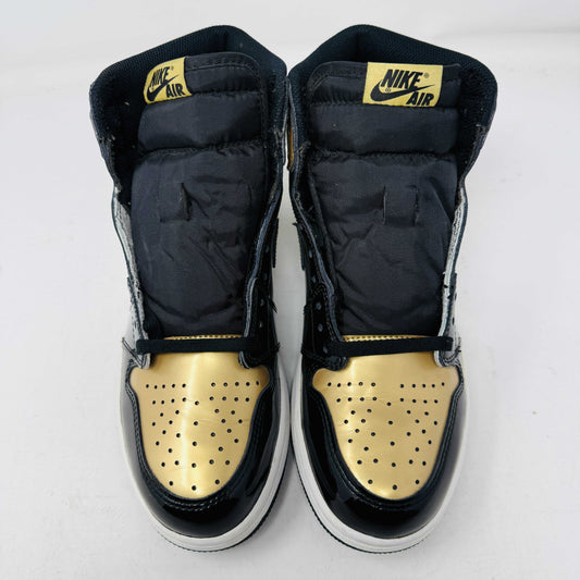 Jordan 1 Retro High NRG Patent Gold Toe