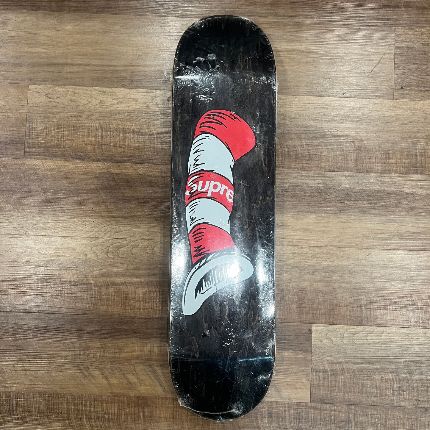 Supreme Cat in the Hat Skateboard Deck Black