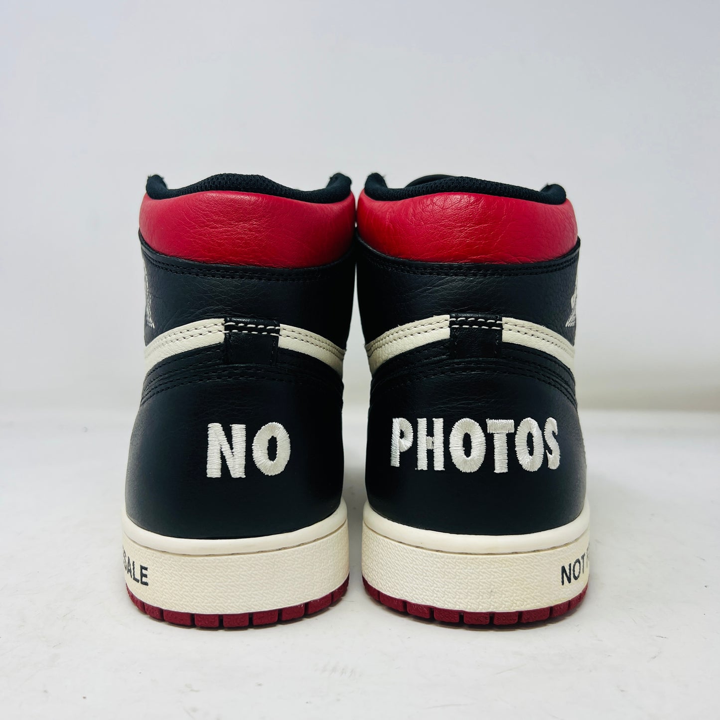 Jordan 1 Retro High Not for Resale Varsity Red