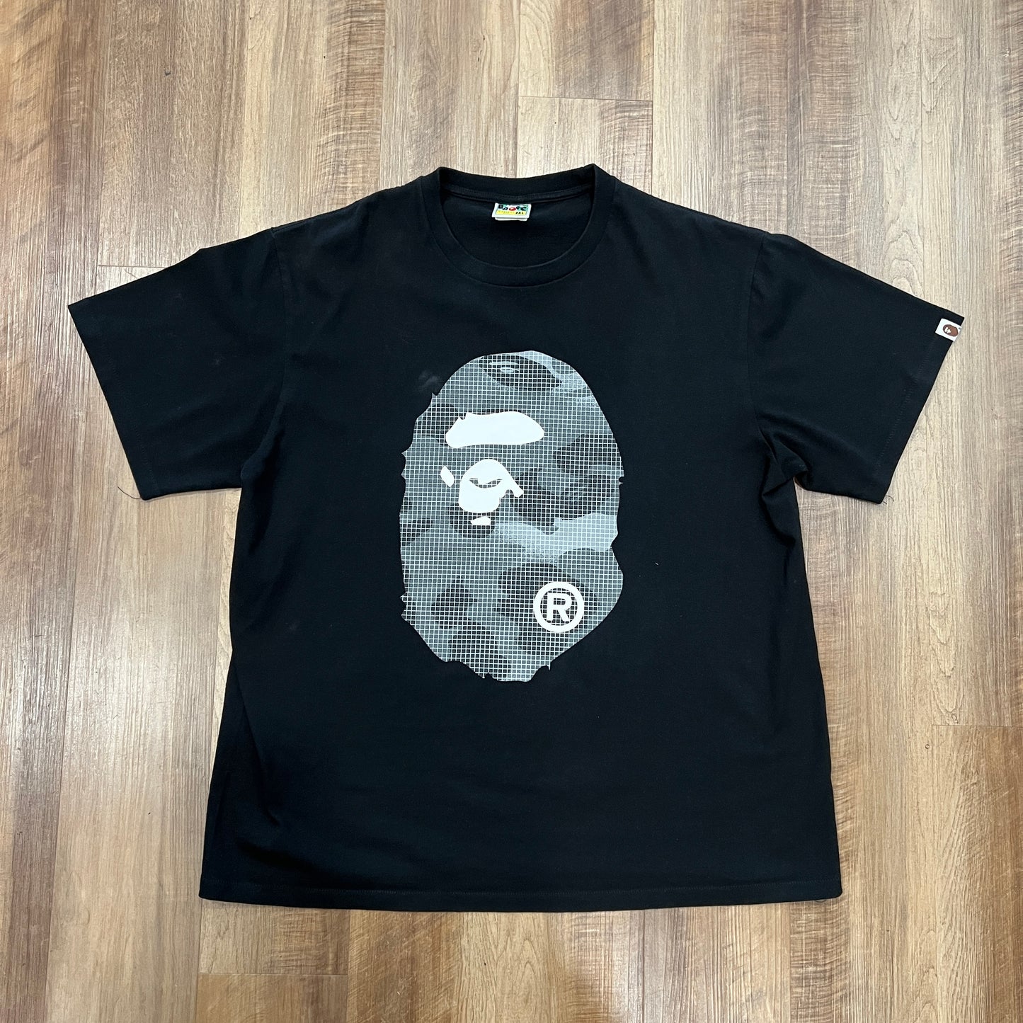 Bape A Rising Bape Tee Black