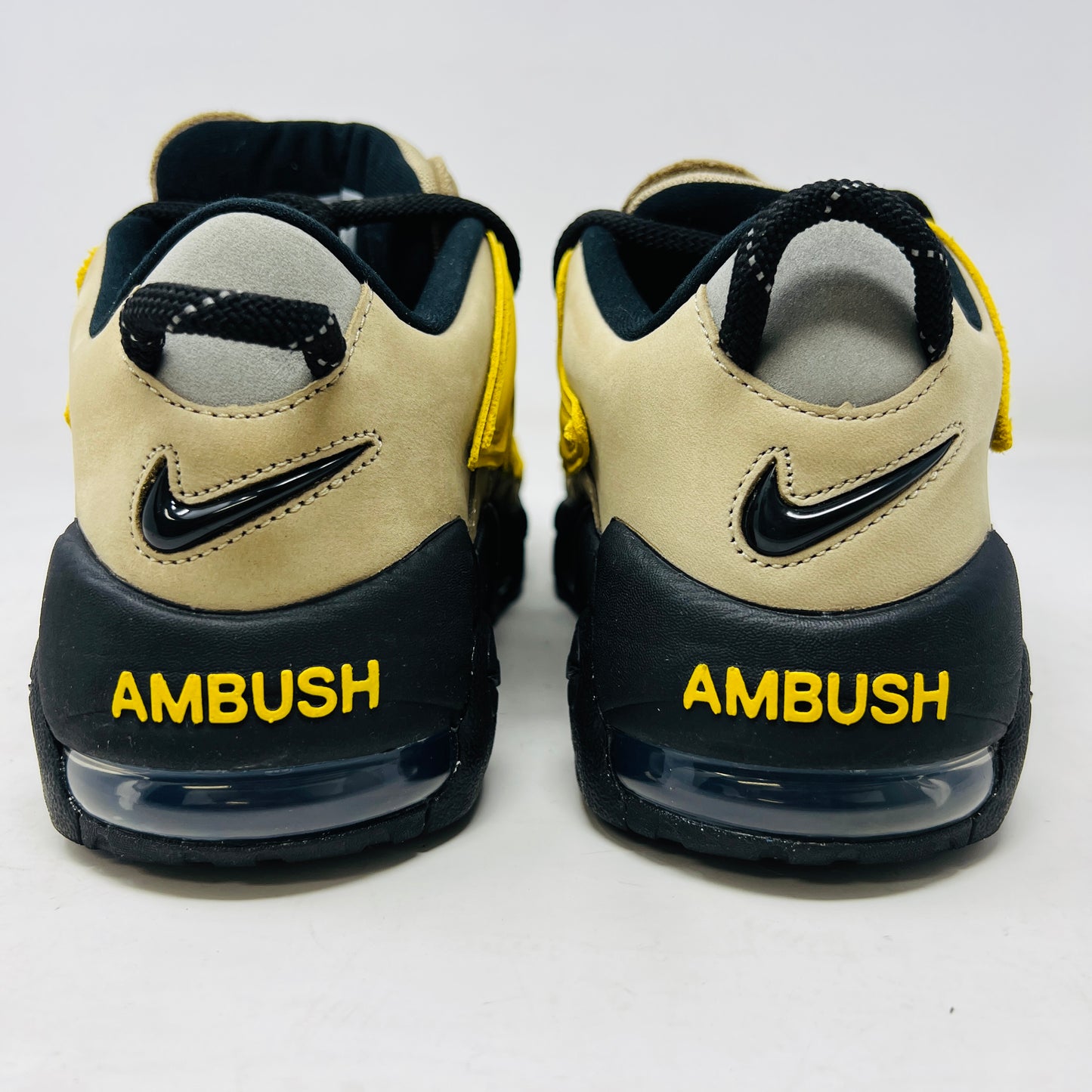 Nike Air More Uptempo Low AMBUSH Vivid Sulfur Limestone