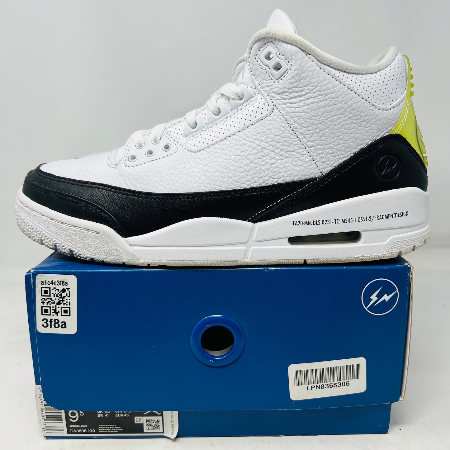 Jordan 3 Retro Fragment
