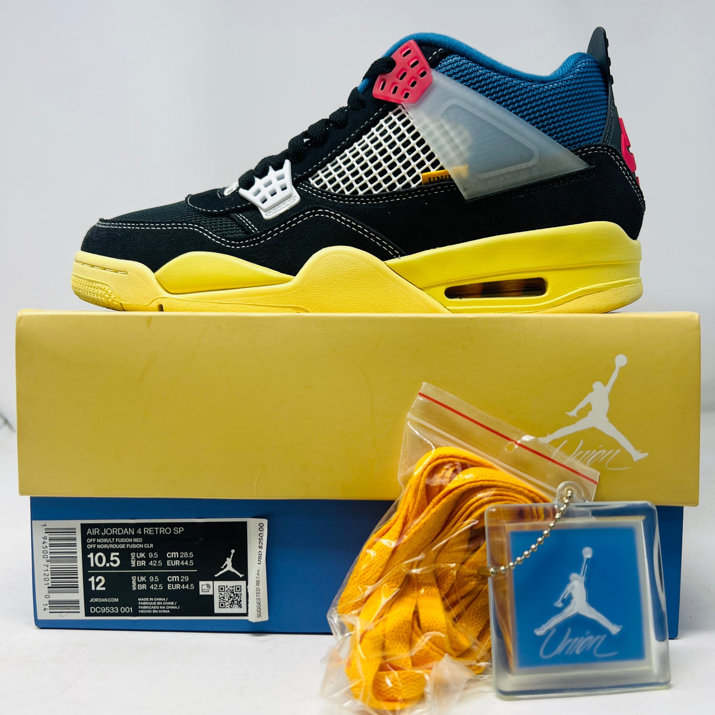 Jordan 4 Retro Union Off Noir