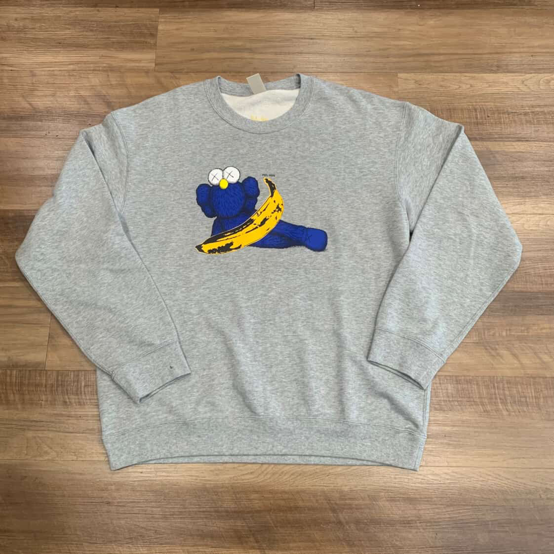 KAWS x Warhol Graphic Sweatshirt Gray