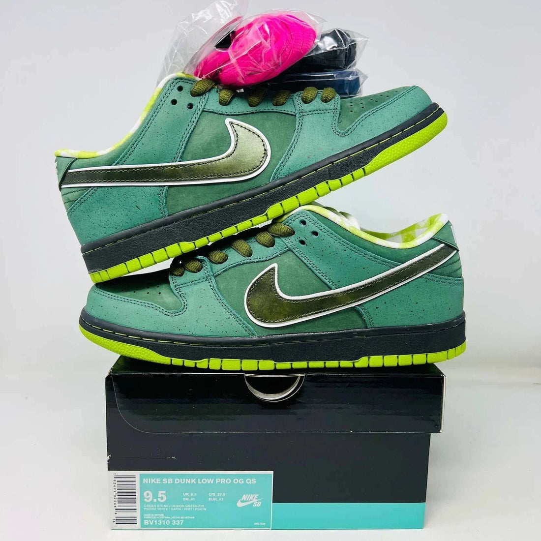 Close-up of Nike SB Dunks sneakers showcasing their bold design and skate culture influence