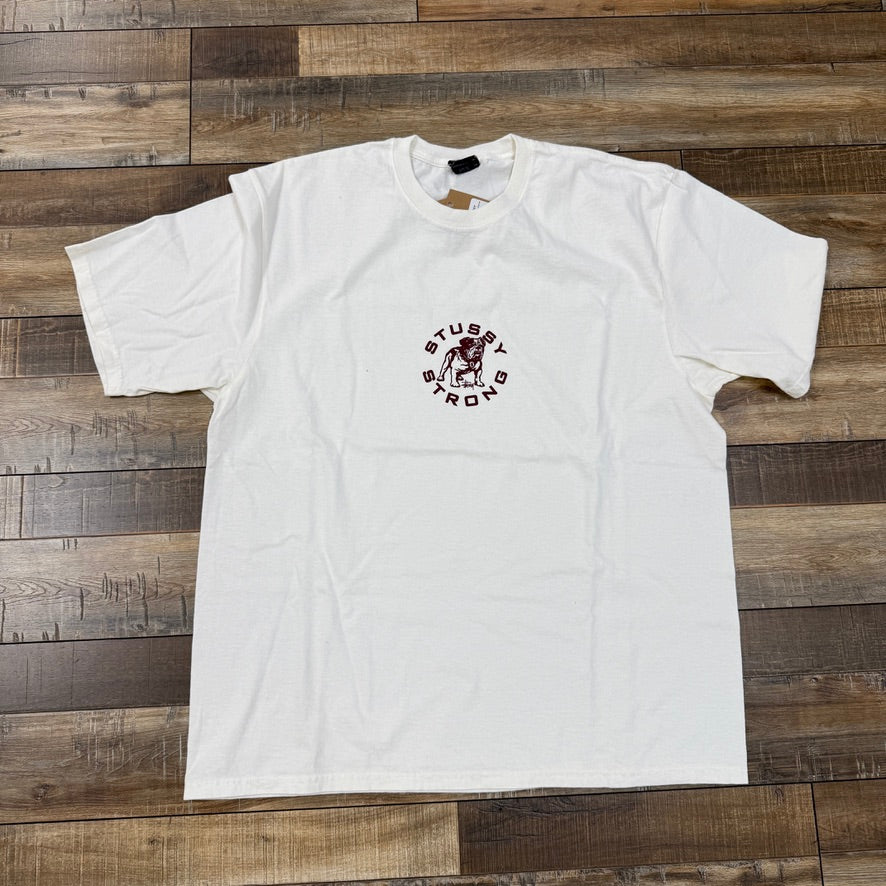 Stussy Strong Mac Pigment Dyed Tee Natural