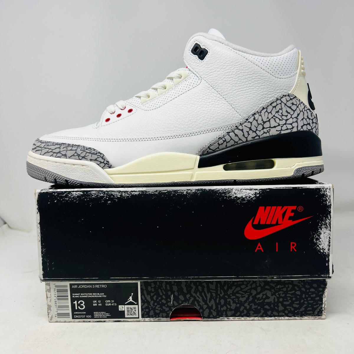 Jordan 3 Retro White Cement Reimagined