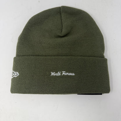 Supreme New Era Box Logo Beanie (FW25) Light Olive