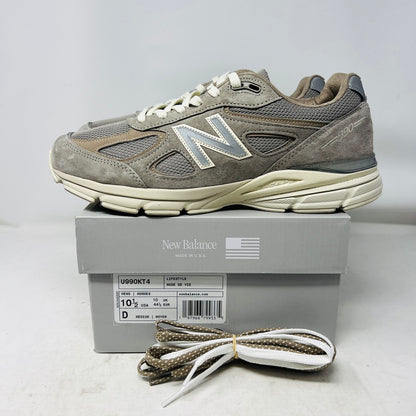 New Balance 990v4 MiUSA Kith 101 Moonrock