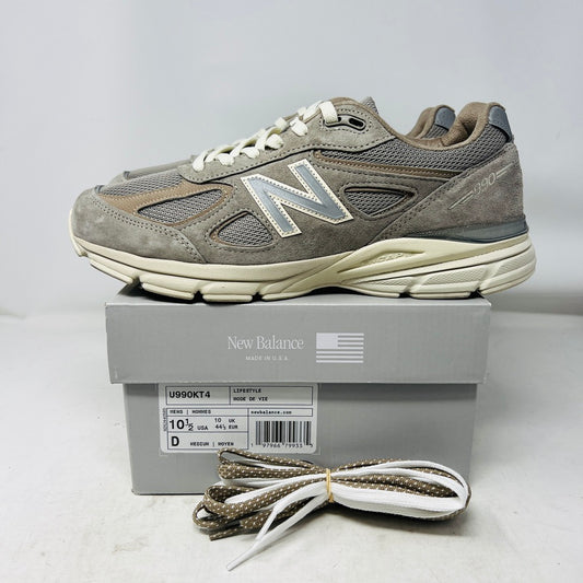 New Balance 990v4 MiUSA Kith 101 Moonrock