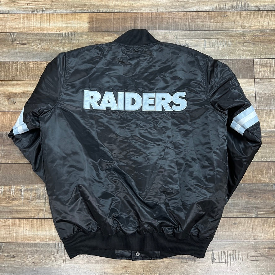 Vintage Starter Raiders Bomber Jacket