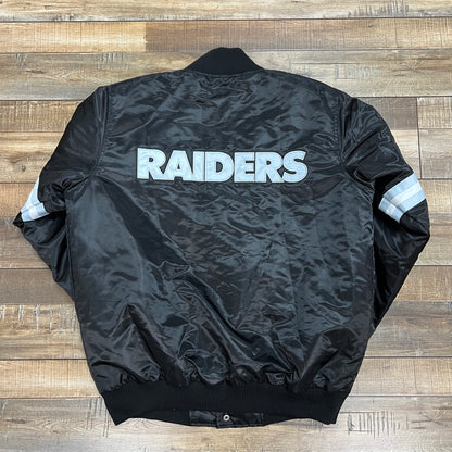 Vintage Starter Raiders Bomber Jacket