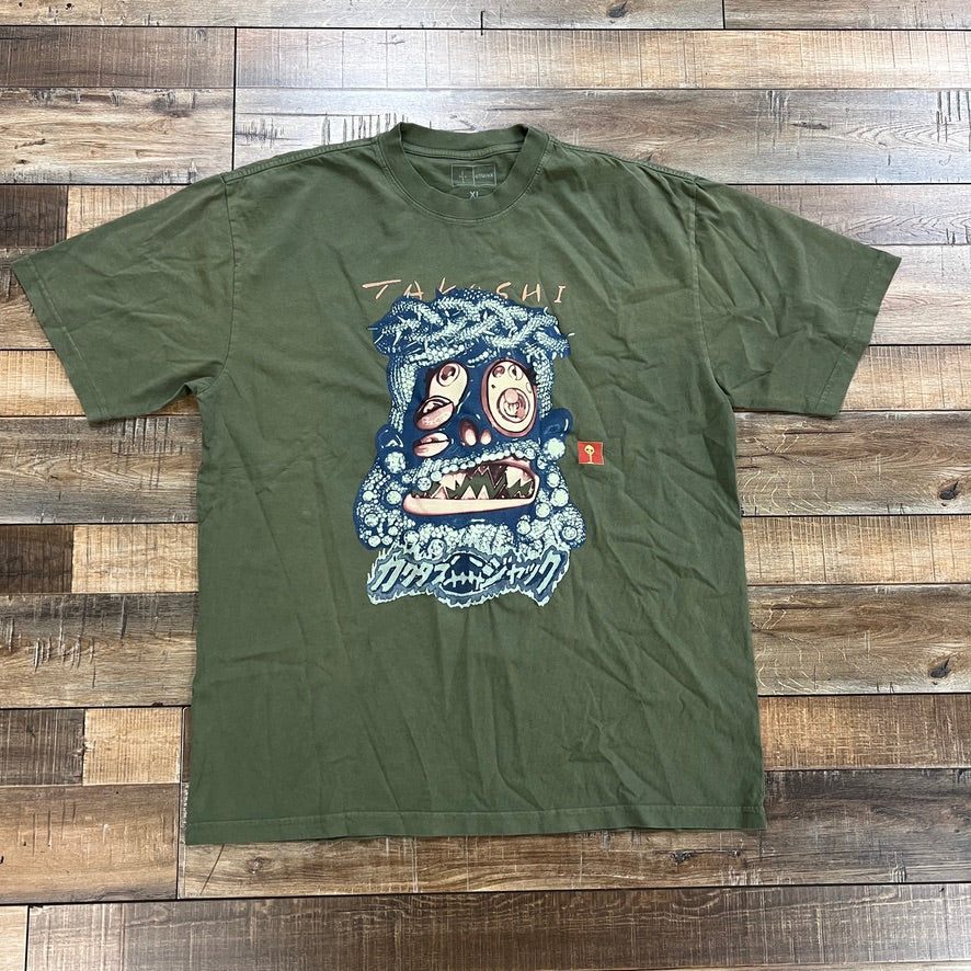 Travis Scott Cactus Jack x Takashi Murakami Melted Utopia Dream Zodiac Tee