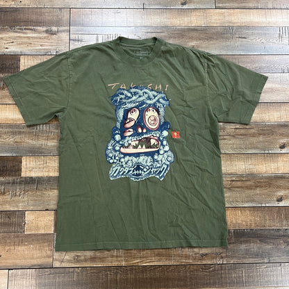 Travis Scott Cactus Jack x Takashi Murakami Melted Utopia Dream Zodiac Tee