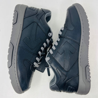 OFF-WHITE Out Of Office "OOO" Low Tops Black
