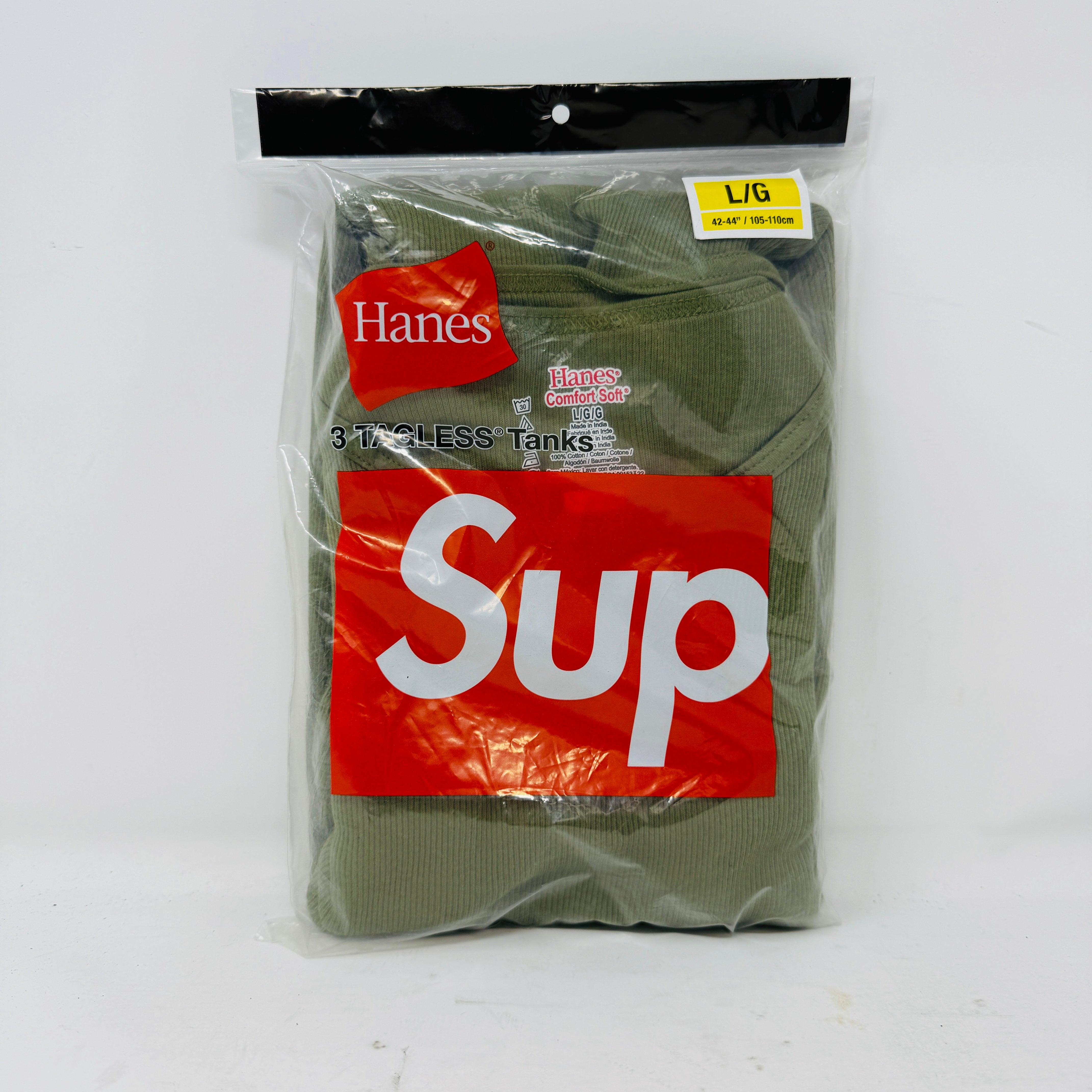 トップス Supreme Hanes Tagless Tank Tops - 3 Pack Supreme Hanes Tagless Tank Tops (3 Pack) (SS24) - $28