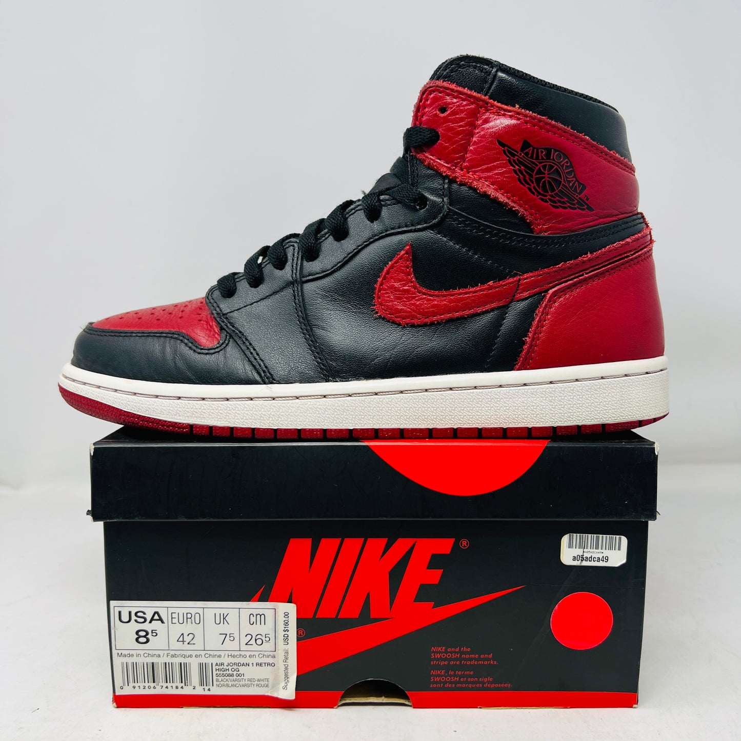 Jordan 1 Retro High Bred Banned (2016)