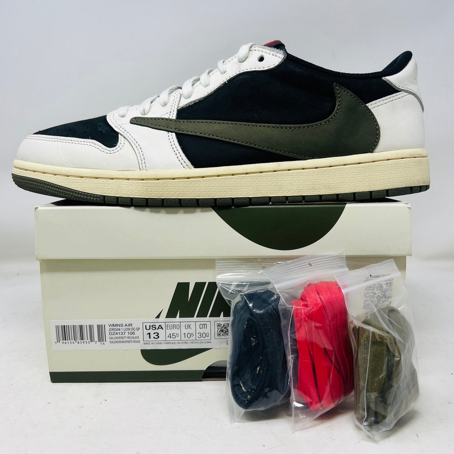 Jordan 1 Retro Low OG SP Travis Scott Olive (Women's)