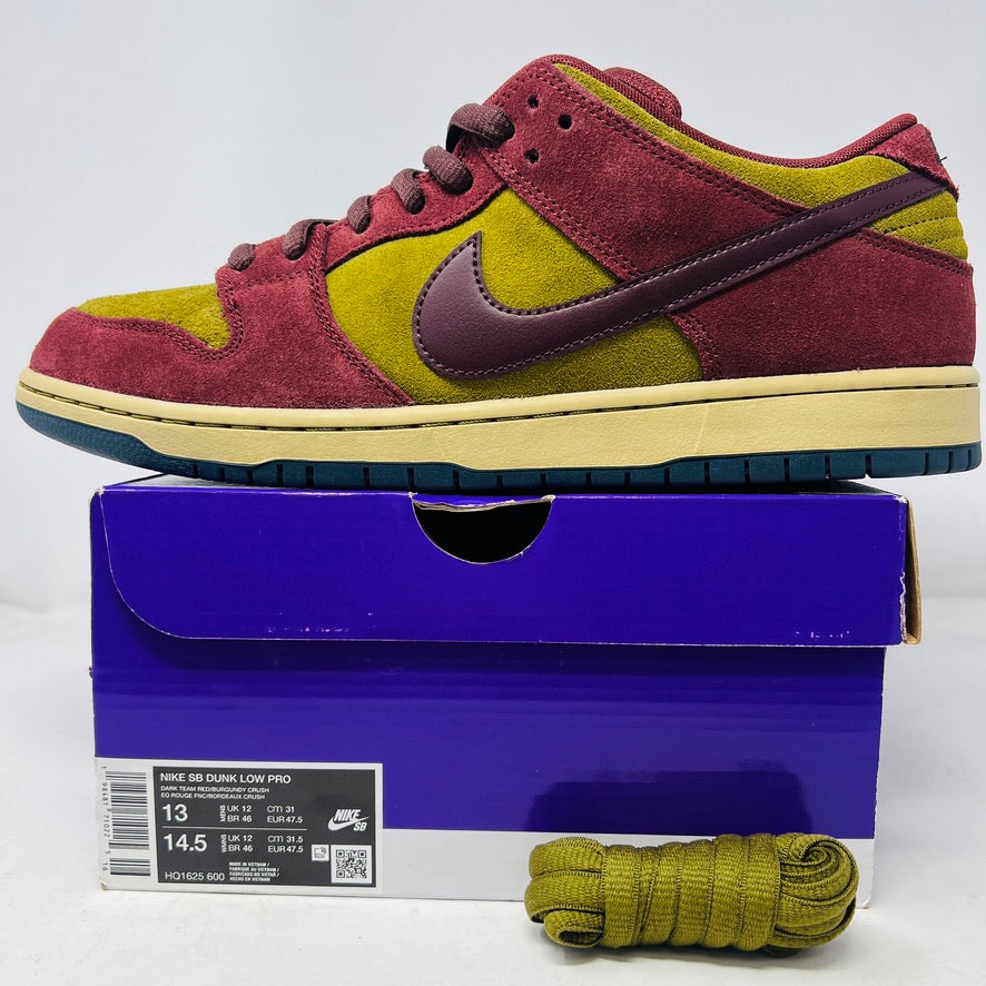 Nike SB Dunk Low Dark Team Red Olive Flak