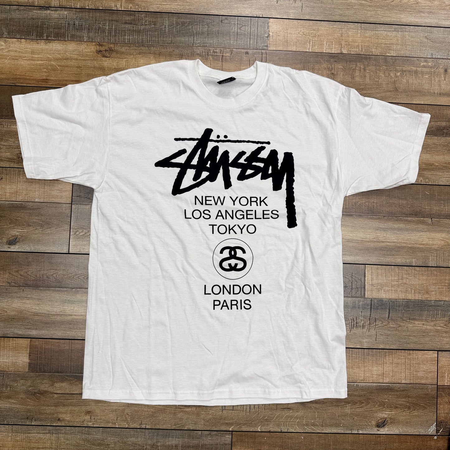 Stussy World Tour Tee 'White'