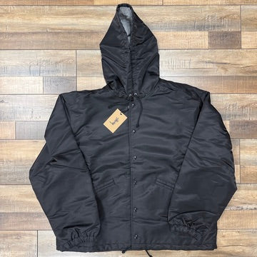 Stussy Hooded Coaches Jacket Black