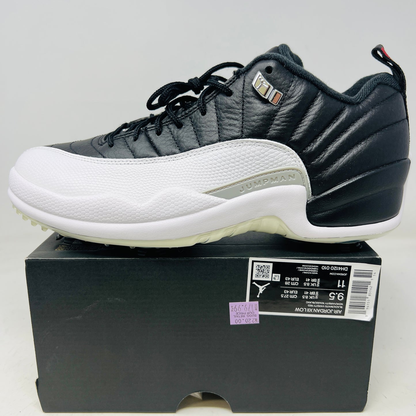Jordan 12 Retro Low Golf Playoff