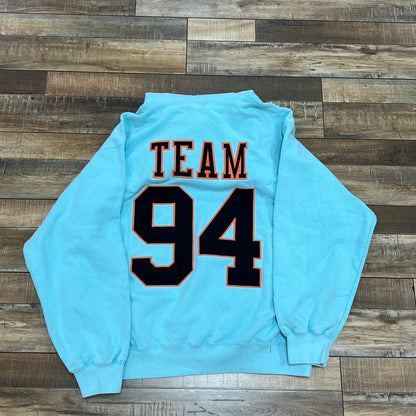 Supreme Team 94 Hooded Sweatshirt Aqua